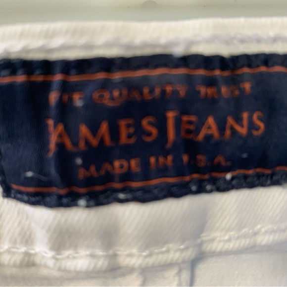 JAMES JEANS Twiggy Crop Skinny Jean in Frost White - gently worn - Picture 6 of 9